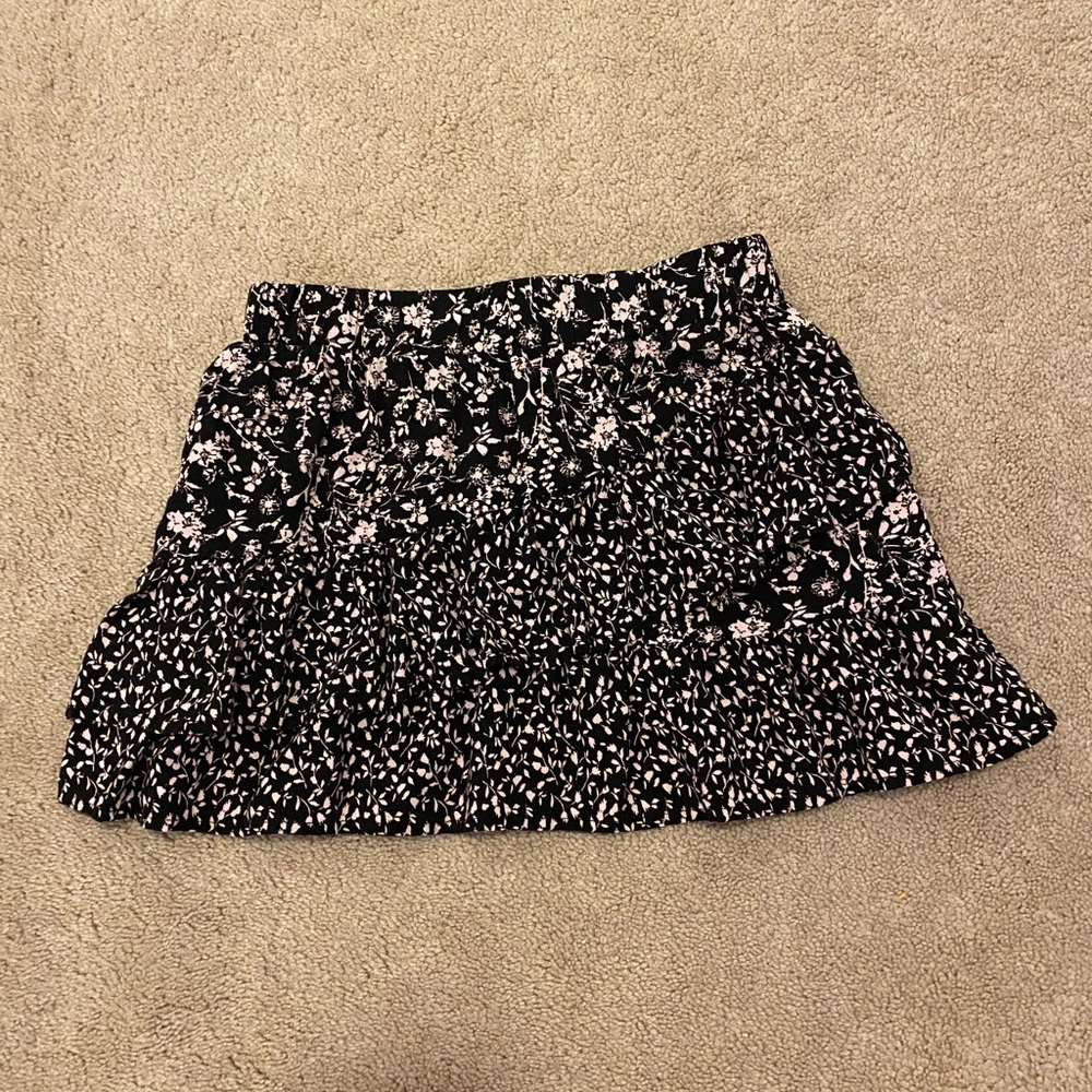 Girls Black and Pink Skirt